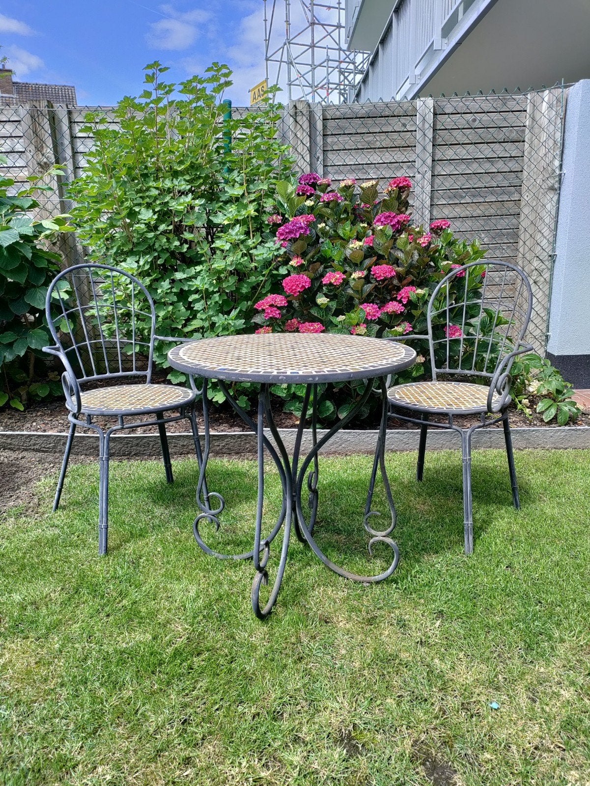 Bistrotafeltje met 2 stoelen, Tuin en Terras, Ophalen