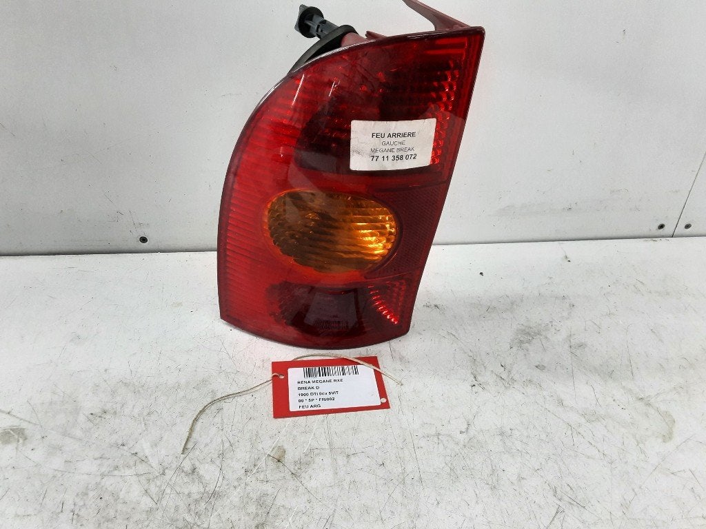ACHTERLICHT LINKS Renault Megane (BA) (7711358072), Gebruikt, Renault, Mevr. I. Hauben, Rue de l'Espoir 34 34
4030  GRIVEGNÉE, BE