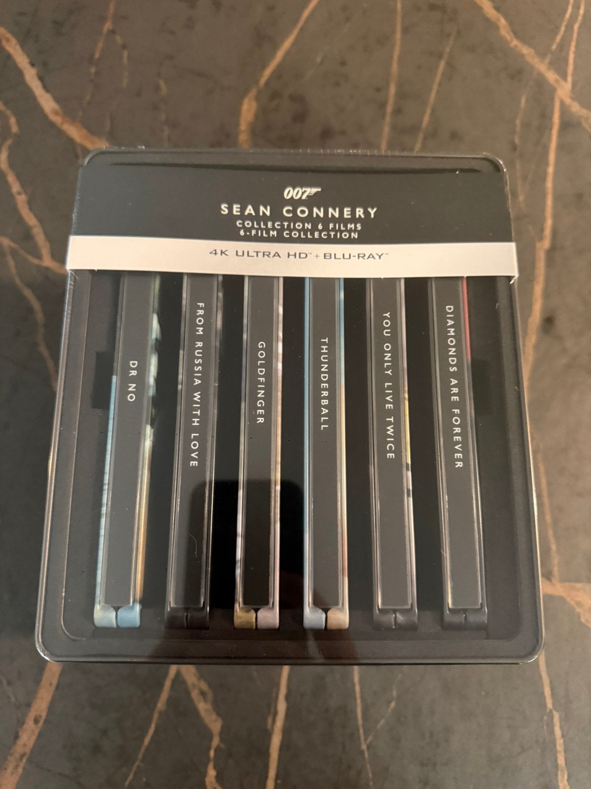 James Bond 007 boxset — Sean Connery Blu Ray 4k, Ophalen of Verzenden