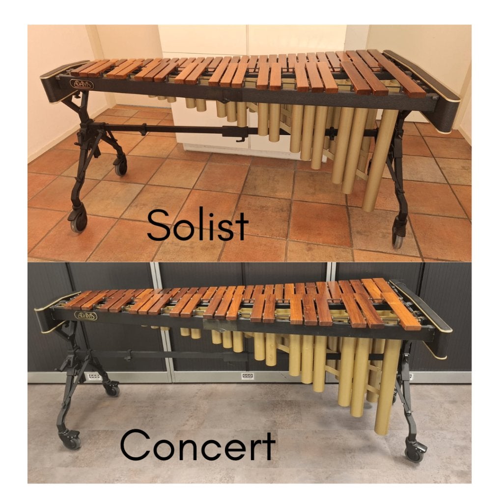 Adams 4.3 rosewood marimba - Solist en Concert, Muziek en Instrumenten, Percussie, Ophalen of Verzenden, Zo goed als nieuw, Melodische percussie