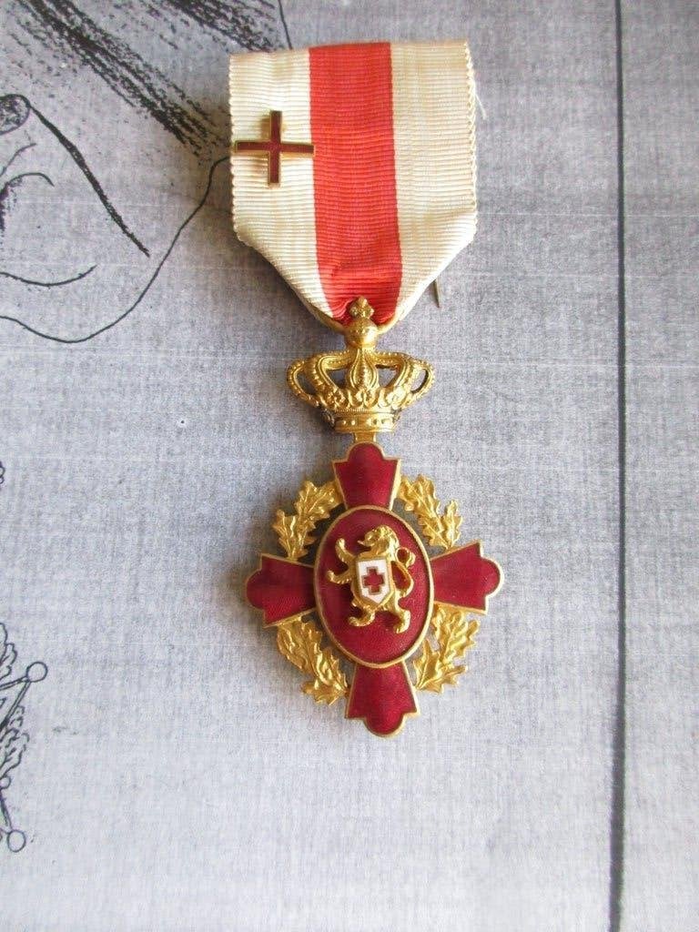 belgische medaille rode kruis, Verzamelen, Ophalen of Verzenden