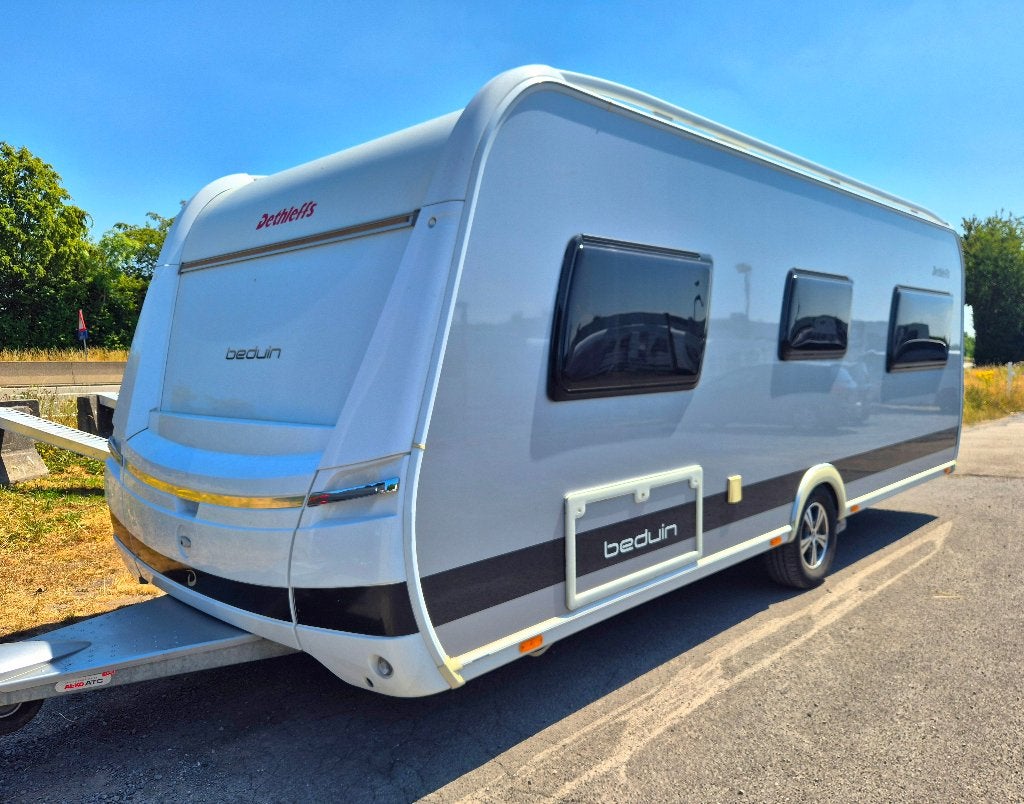Dethleffs Beduin 560 FR, Rondzit, Vast bed, 7 tot 8 meter, Bedrijf