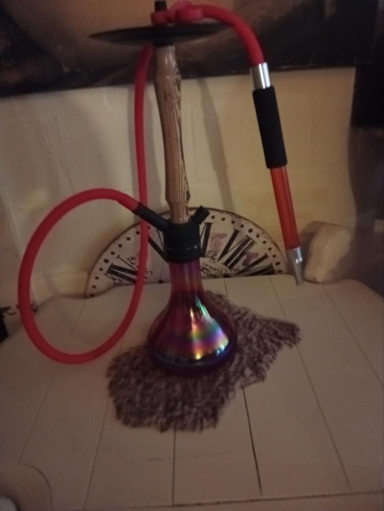 Shisha pijp, Ophalen