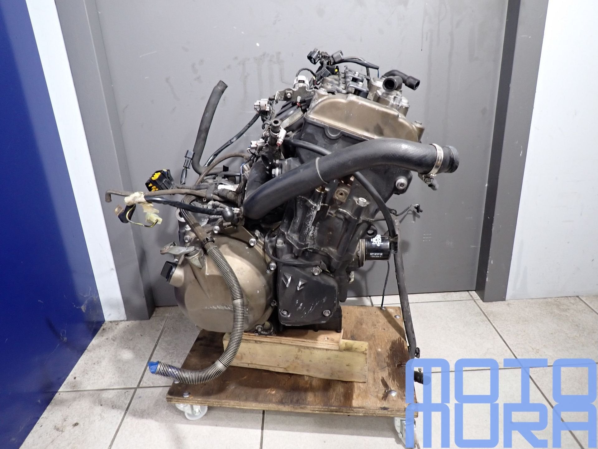 Kawasaki ZX12R 2002 - 2006 motorblok compleet motor engine b, Gebruikt, -, -, Ophalen of Verzenden