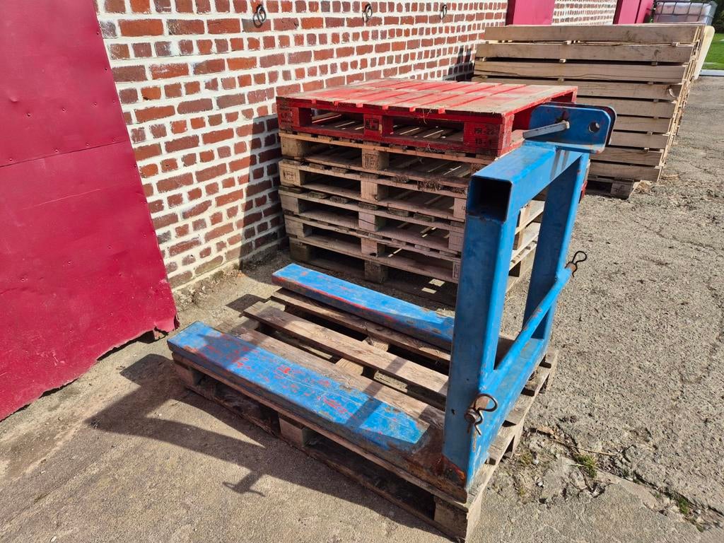 Palletvork, Ophalen