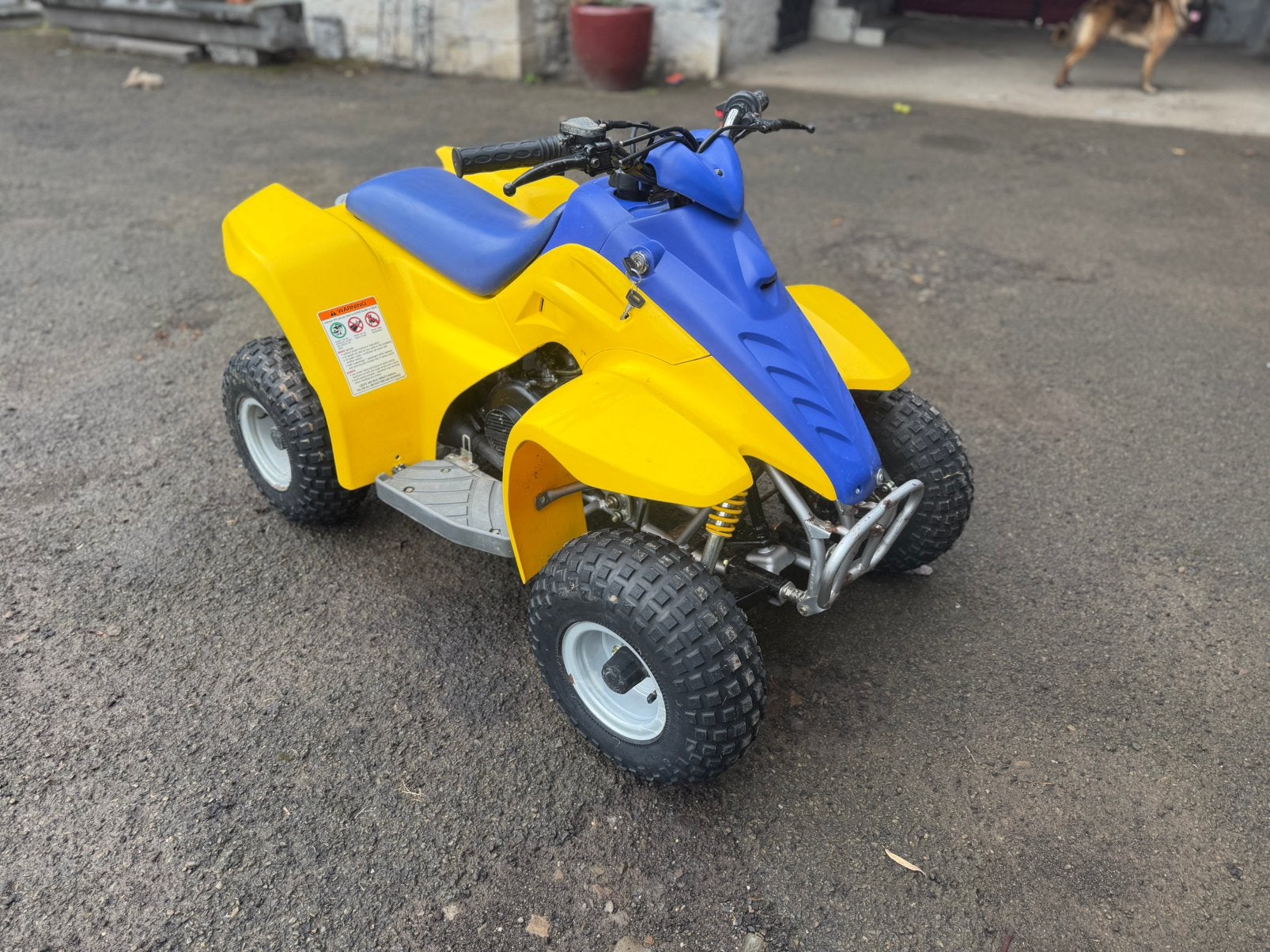 Hyosung TE50 année 2006 quad pour enfant, Motos, 1 cylindre, 50 cm³