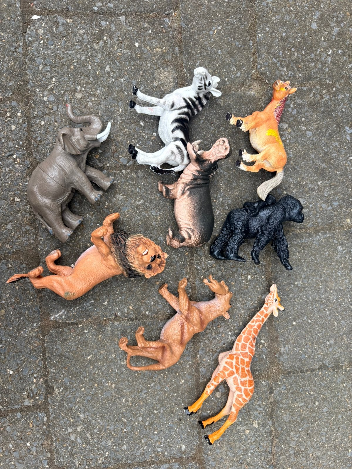 Safari dieren, Kinderen en Baby's, Speelgoed | Actiefiguren, Ophalen, Gebruikt