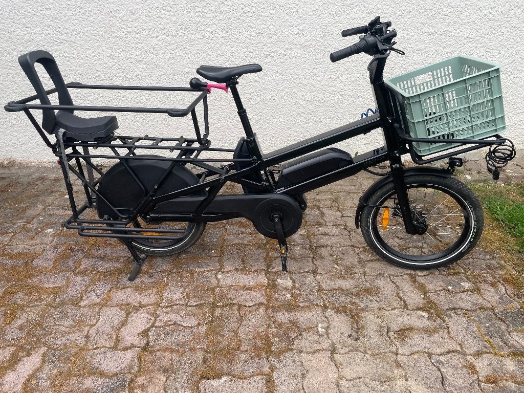 vélo Cargo Moustache lundi 20.5 dual, Vélos & Vélomoteurs, Enlèvement, Comme neuf, 50 km par batterie ou plus, Moustache