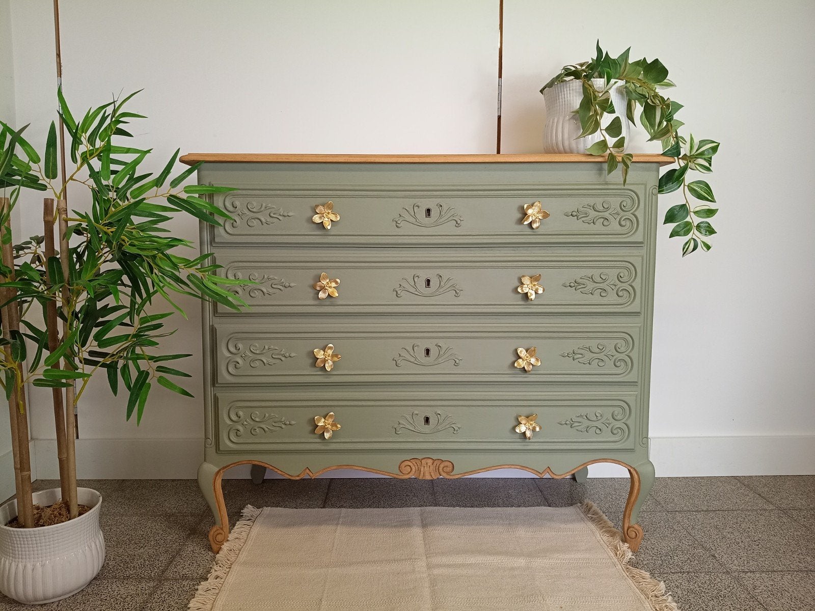 ladekast in een mooie groene kleur, Huis en Inrichting, Kasten | Ladekasten, Ophalen