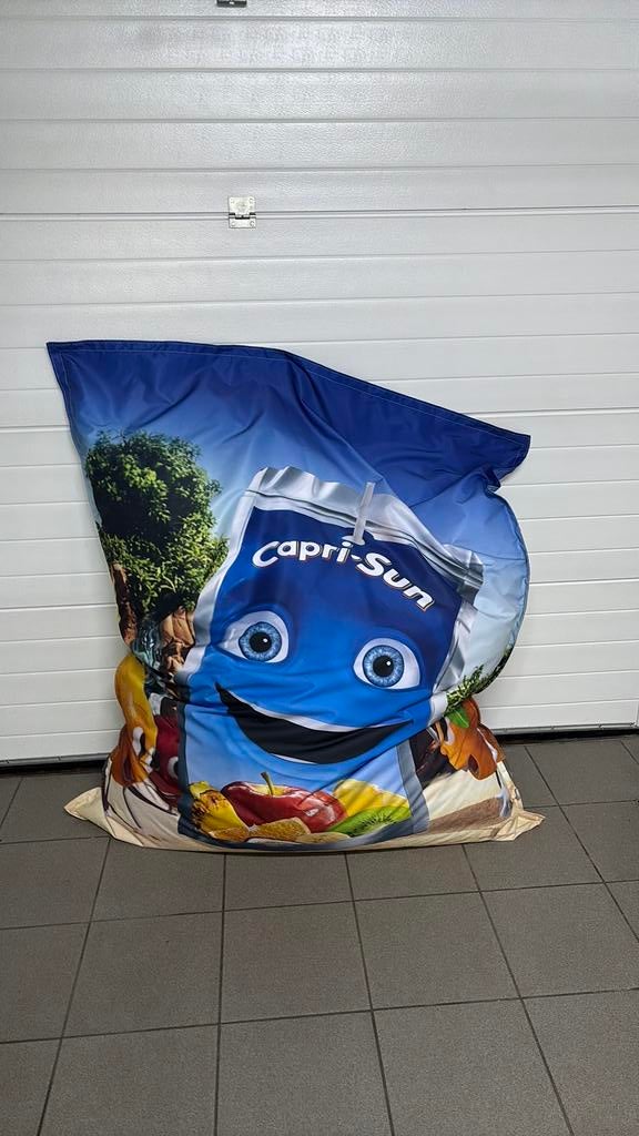 Nieuwe grote zitzak capri-sun, Ophalen, Zo goed als nieuw, Zitzak