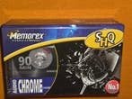 casettes lot 3x memorex shq 90 MIN, Enlèvement ou Envoi, Autres genres, Neuf, dans son emballage, Vierge