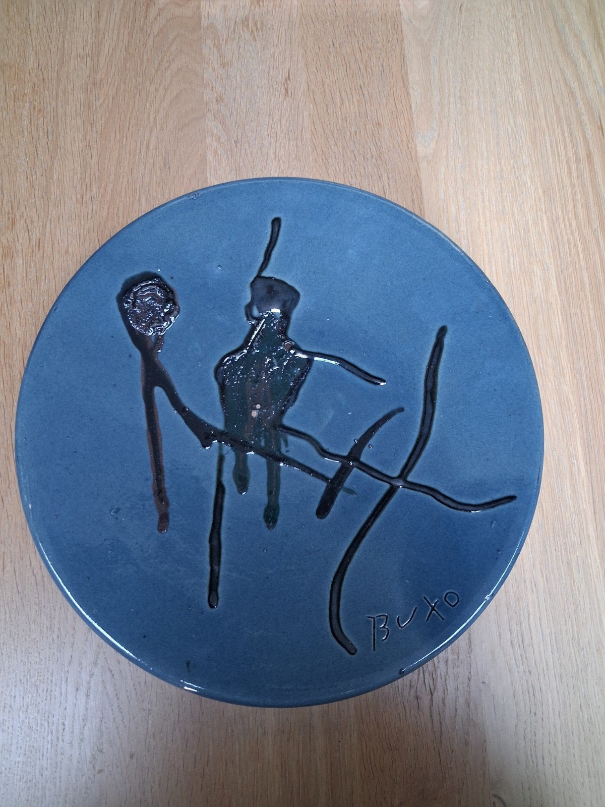 Wandbord Atelier BUXO., Antiek en Kunst, Ophalen