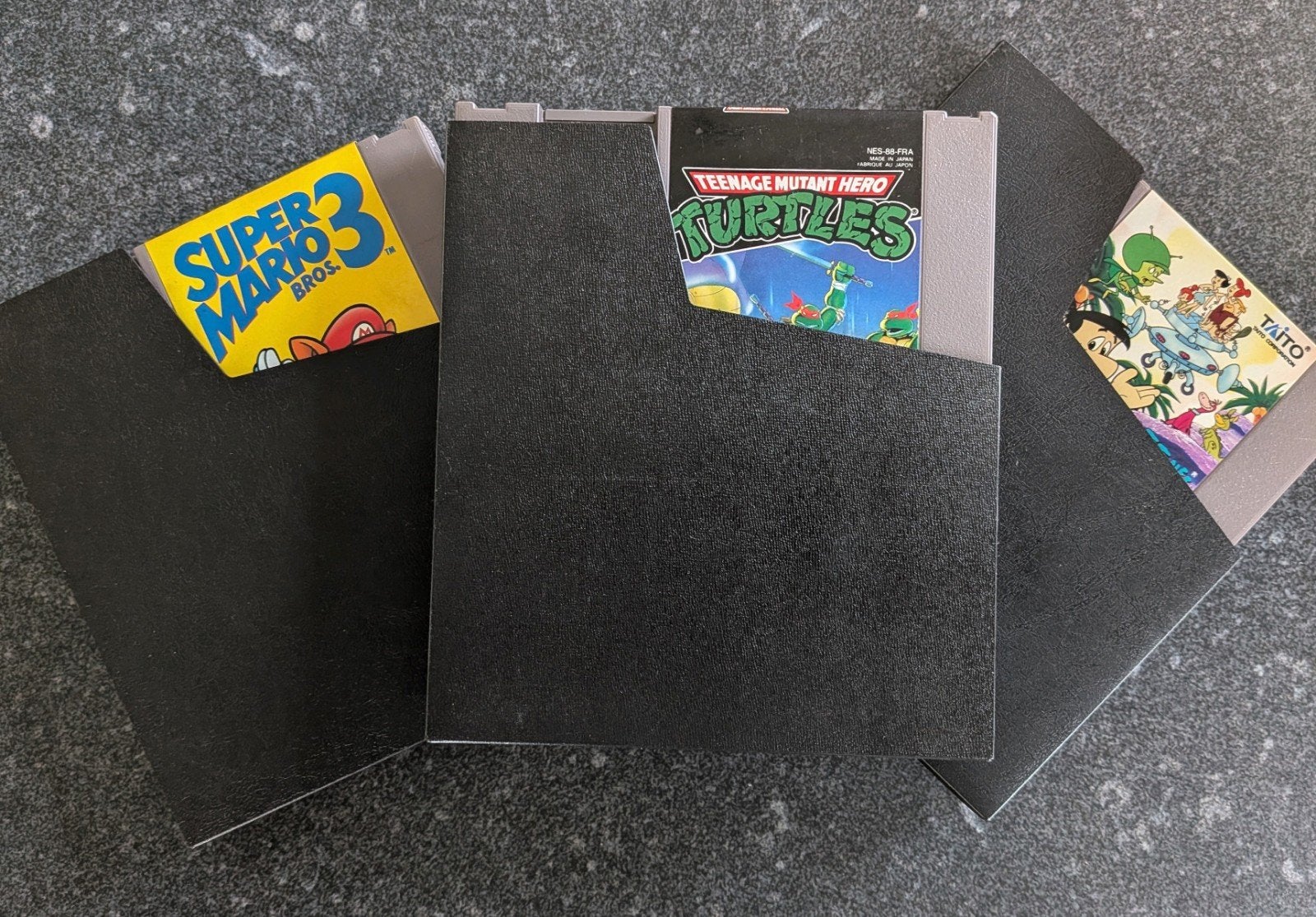 Lot Nintendo NES games (Super Mario 3, TMNT turtles, Flinst, Ophalen of Verzenden, Zo goed als nieuw