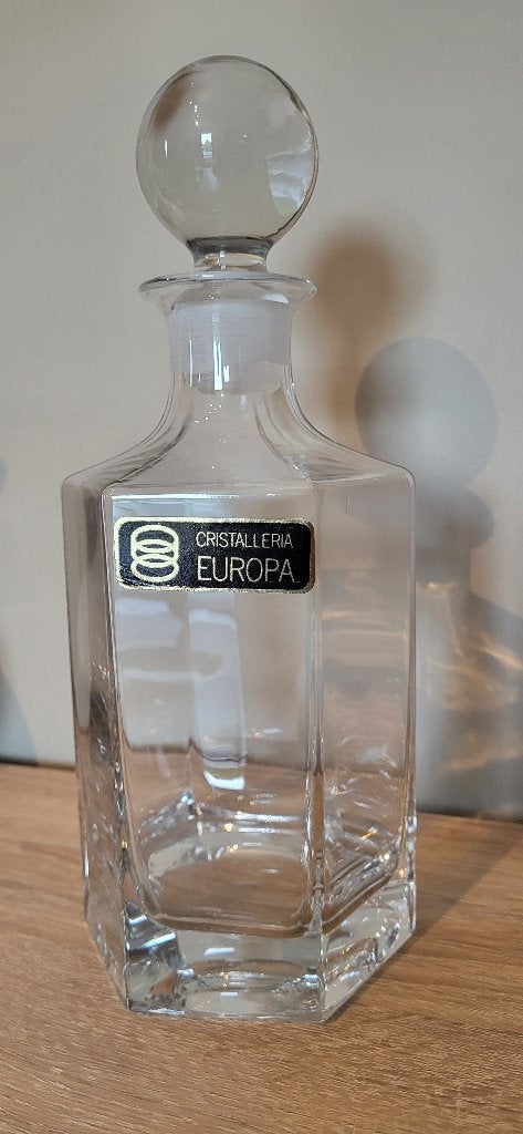 Whisky karaf met dop (kristal), Antiek en Kunst, Ophalen