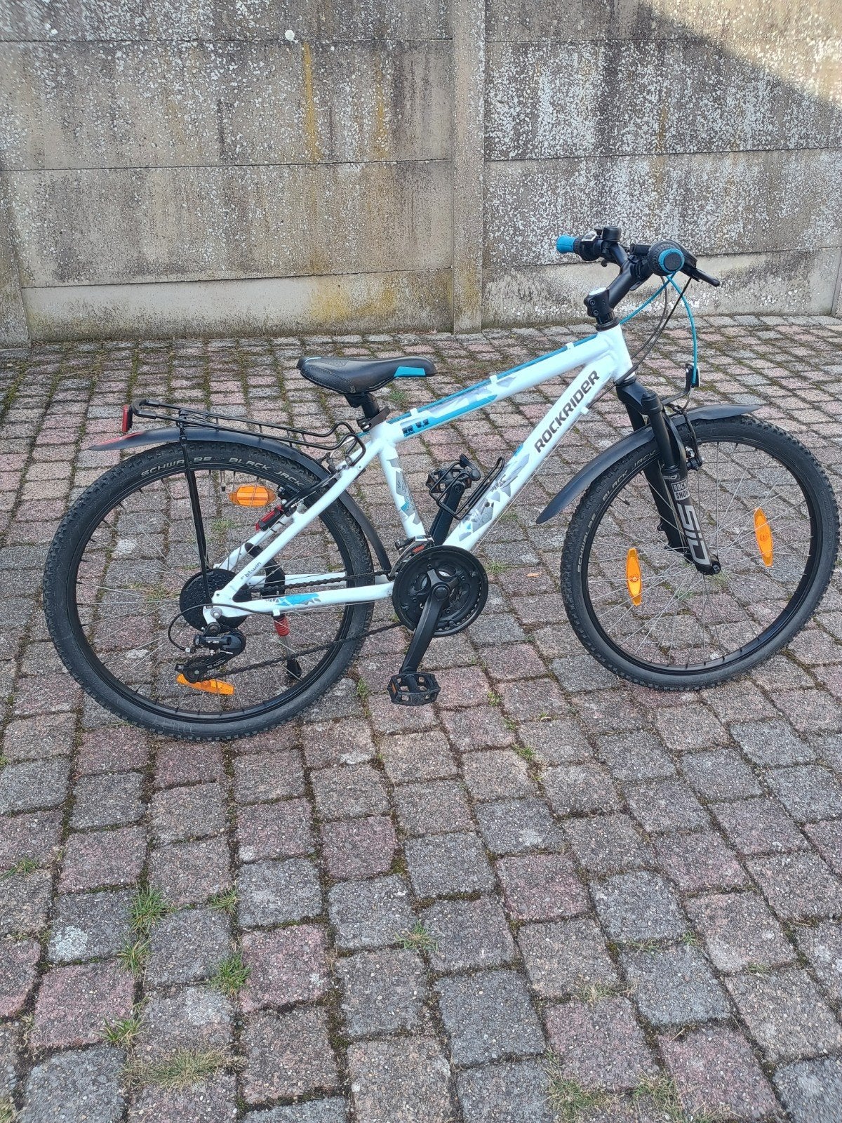 jongens fiets 24 inch, Ophalen, Velgrem, Versnellingen, Rockrider