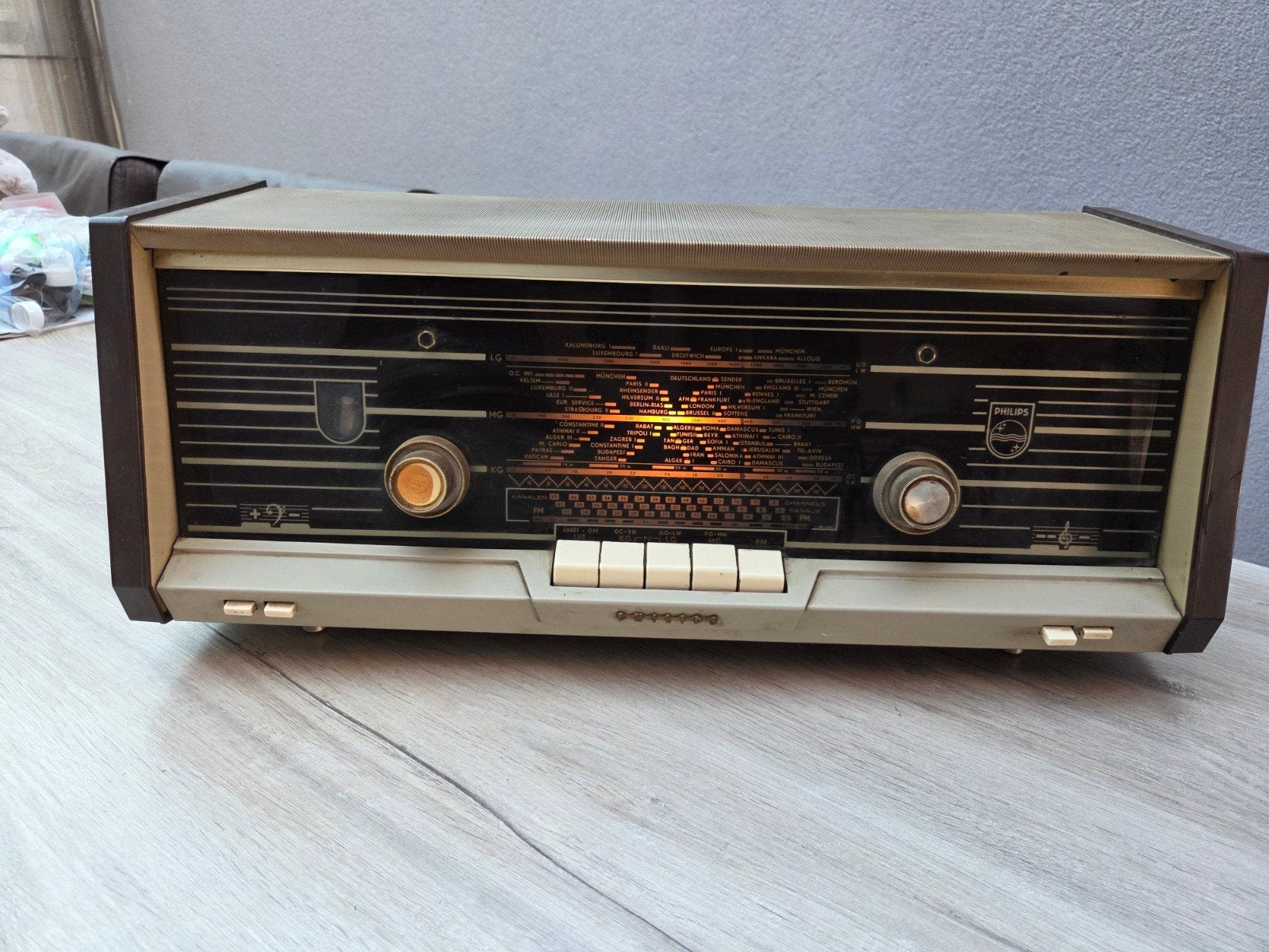 philips retro radio, Antiek en Kunst, Ophalen