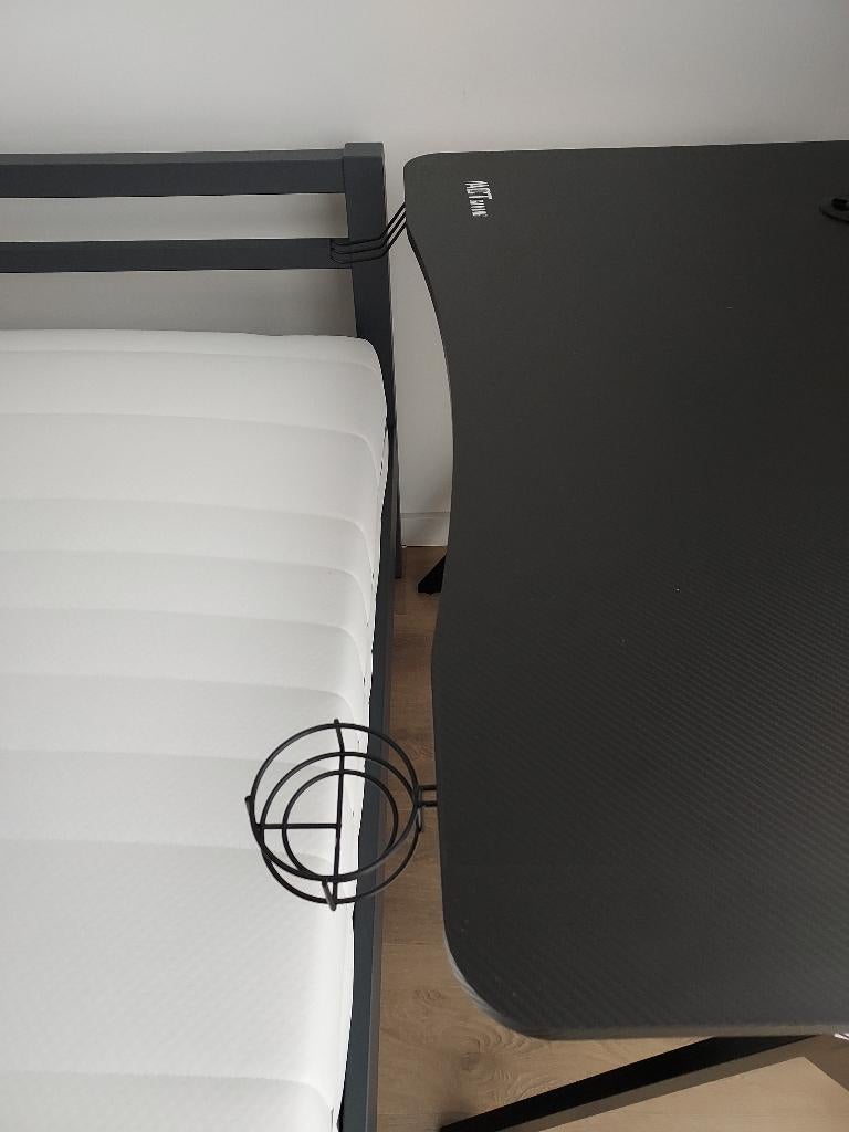 Computertafel, Ophalen, Zwart, Nieuw, 100 cm