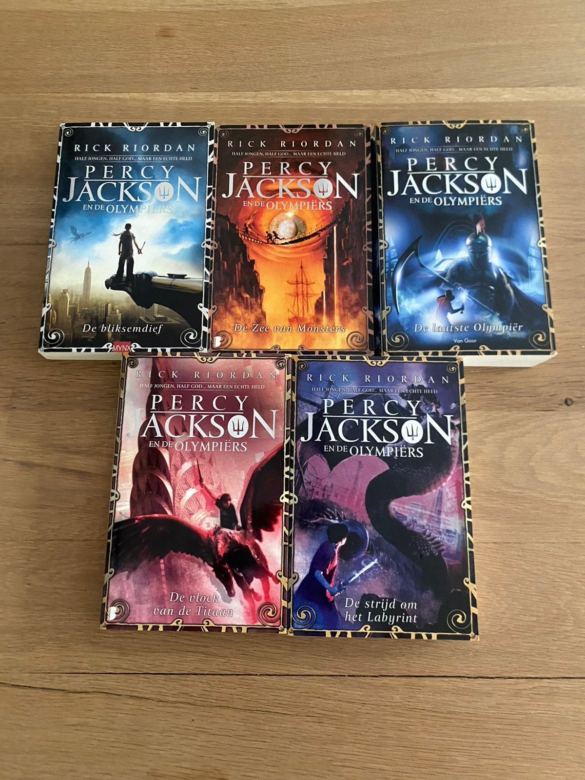 Percy jackson reeks - rick riordan, Livres, Enlèvement ou Envoi