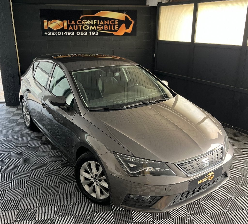 Seat Leon 1.0TSI DSG 1er Propriétaire Garantie 12 Mois, Autos, Argent ou Gris, Achat, Alcantara, 5 portes