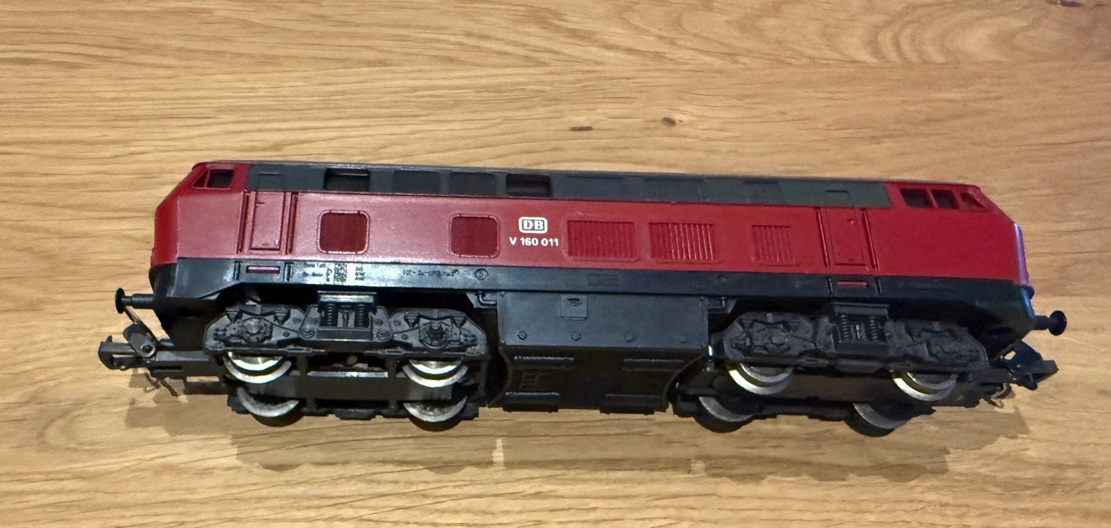 Lima diesellocomotief H0 DB V160 011, Hobby en Vrije tijd, Ophalen of Verzenden, Gebruikt, Locomotief, Lima