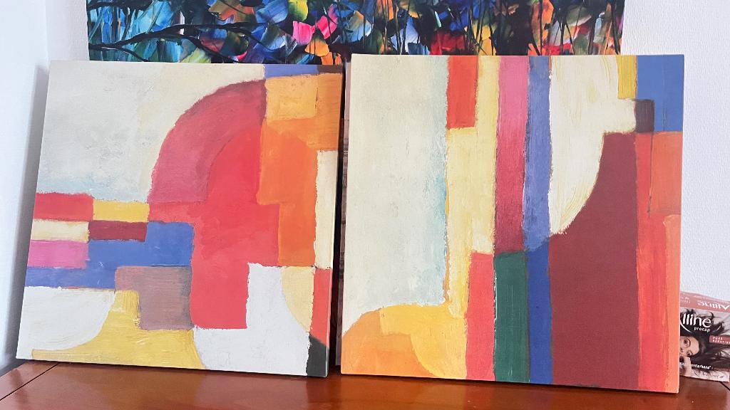 Tableau abstrait, Enlèvement