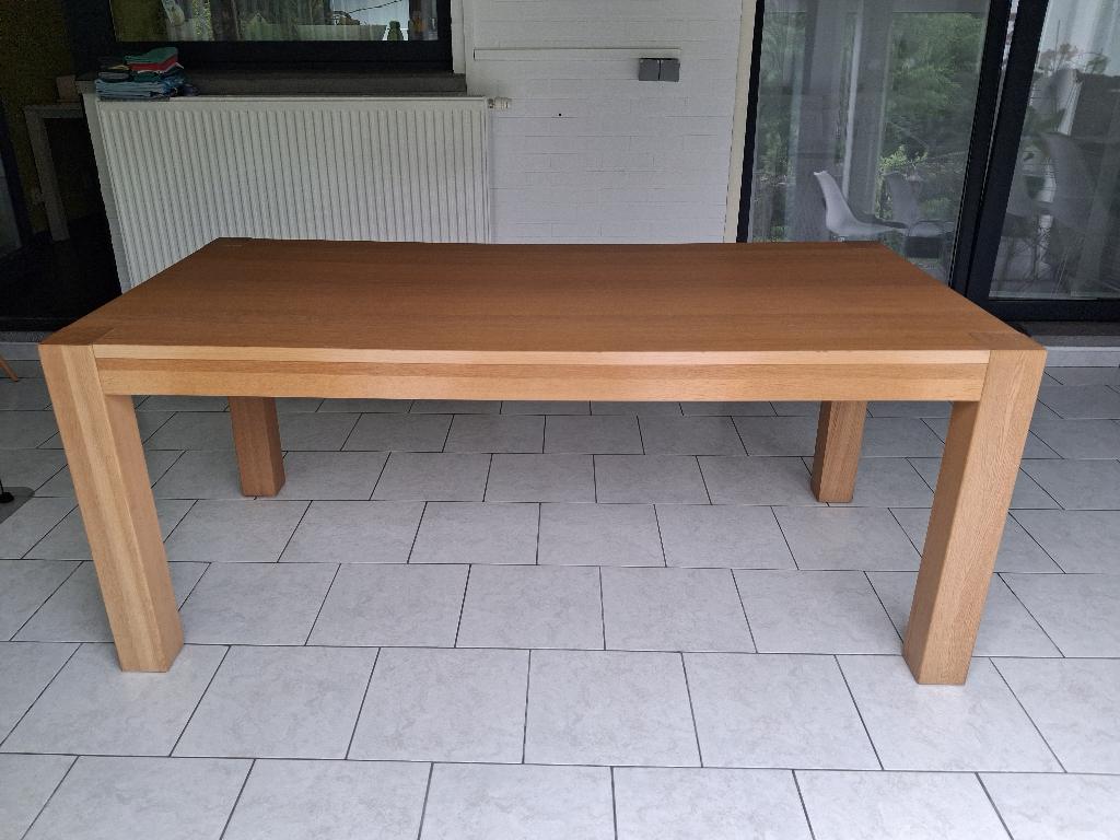 Eettafel, Ophalen, 50 tot 100 cm, Zo goed als nieuw, Vijf personen of meer