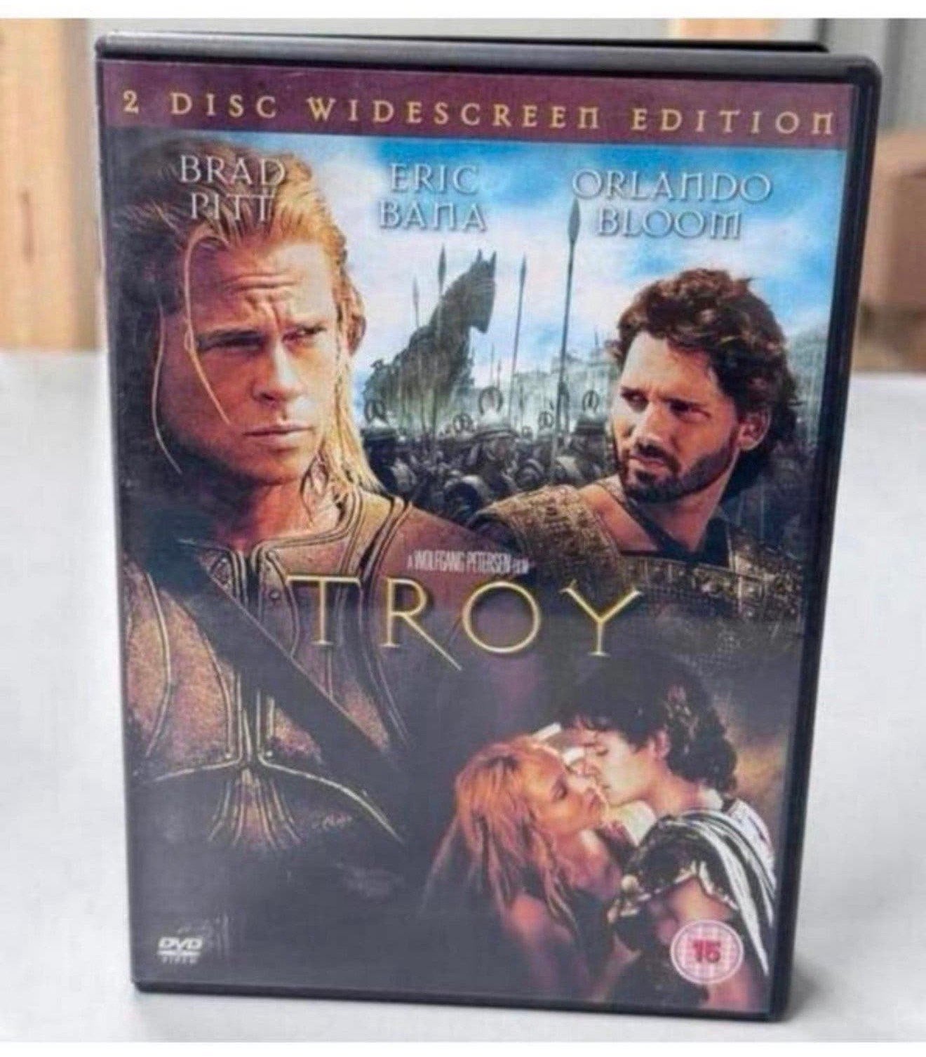 Troy - 2 Disc Widescreen DVD Brad Pitt Orlando Bloom boxset, Ophalen of Verzenden, Zo goed als nieuw, Extra's