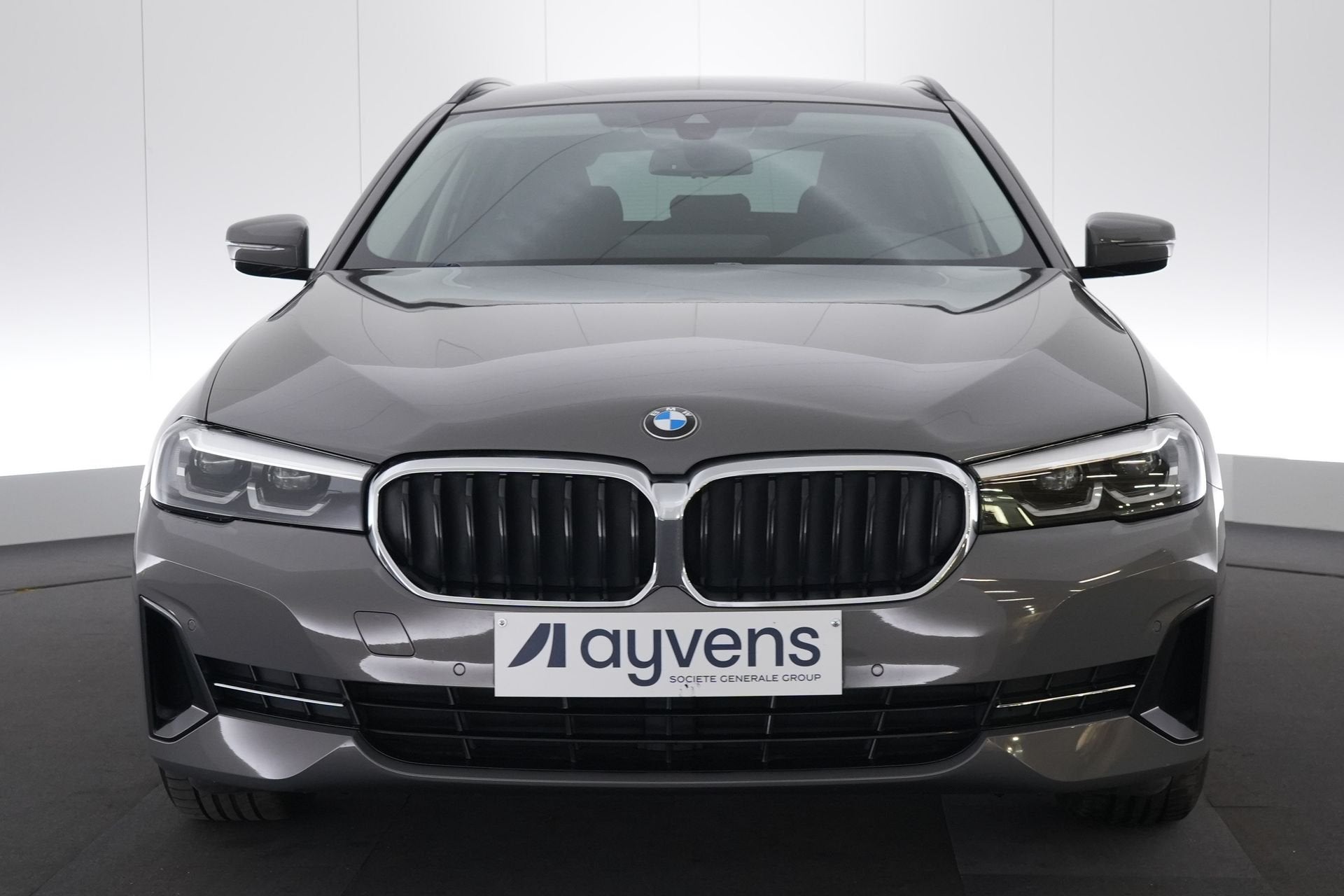 (2BGN719) BMW 5 TOURING, Autos, BMW, Cuir, Argent ou Gris, Euro 6, Entreprise