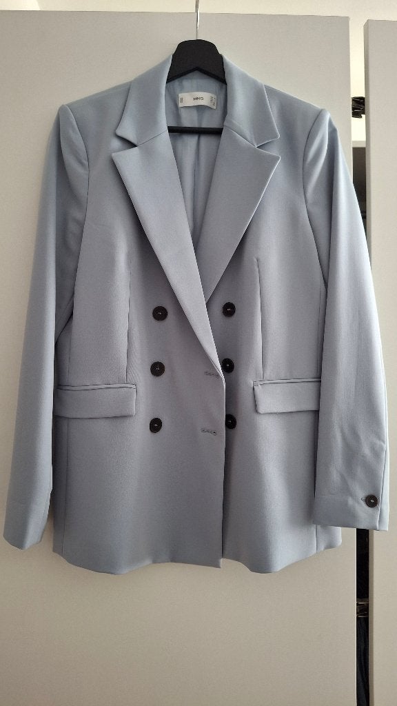 Mango blazer, Kleding | Dames, Maat 38/40 (M), Mango, Blauw, Ophalen of Verzenden