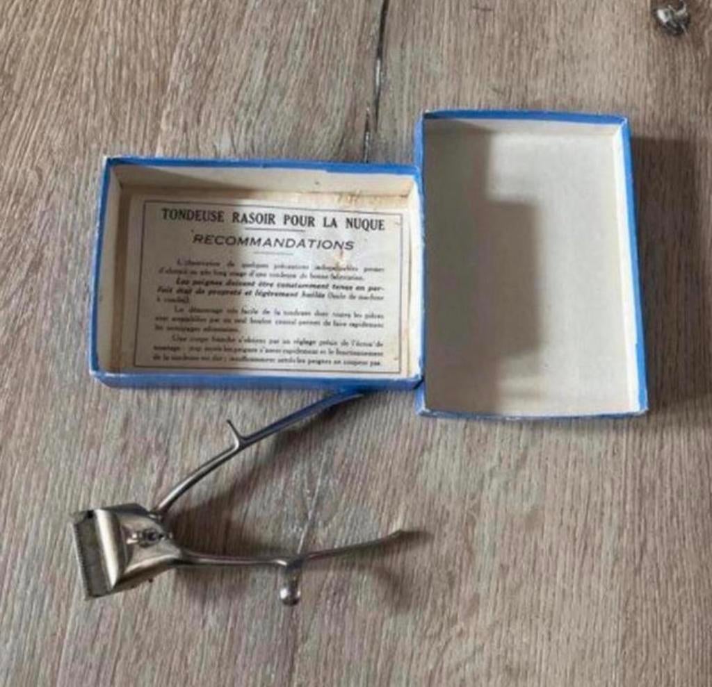 Ancienne tondeuse, rasoir pour la nuque, Enlèvement ou Envoi