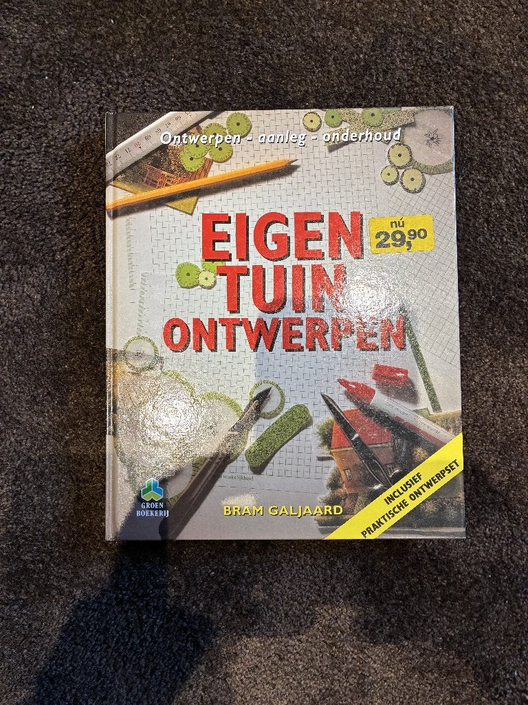 Eigen tuin ontwerpen, Enlèvement, Comme neuf, Conception de jardin