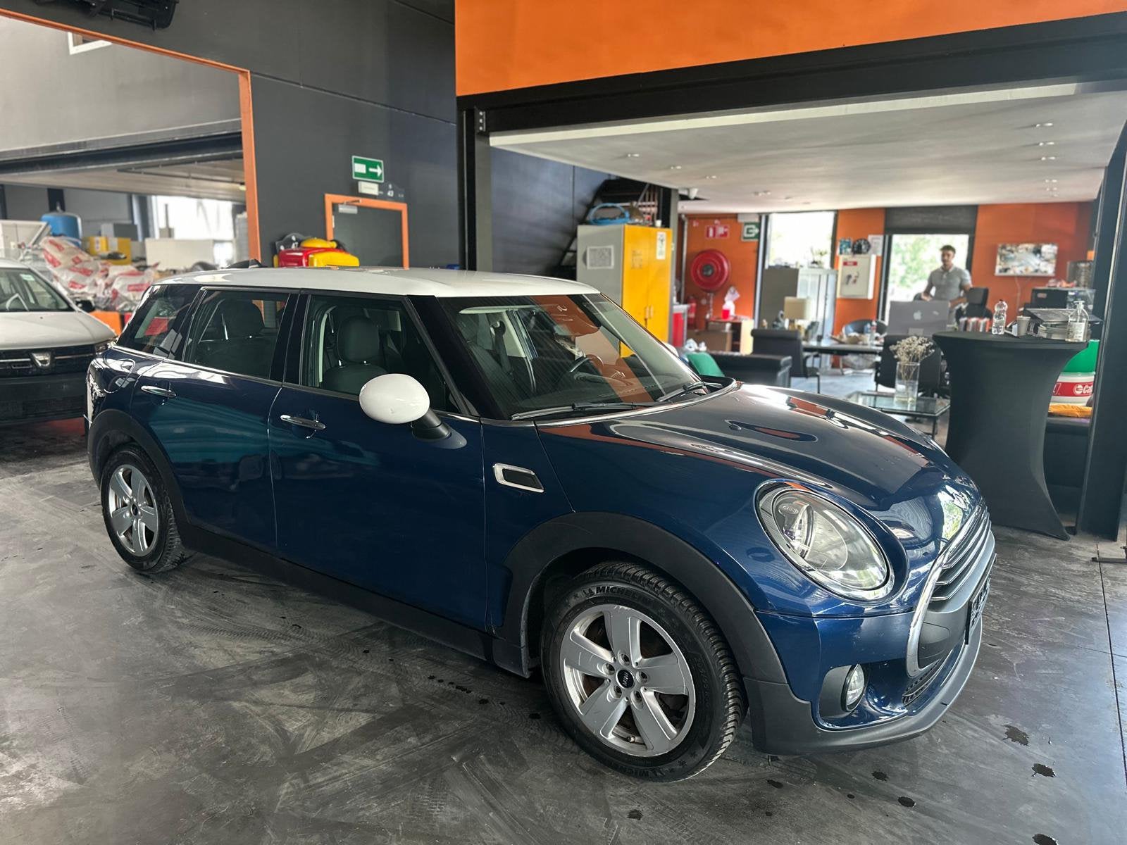 MINI CLUBMAN ONE D, Auto's, Mini, Voorwielaandrijving, Stof, 4 cilinders, Blauw