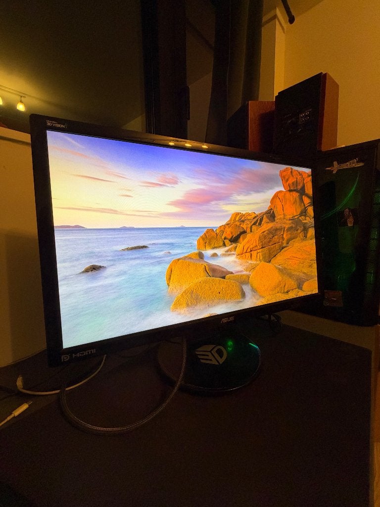 Monitor 24' Asus VG248QE 144HZ FullHD, Computers en Software, Asus, 101 t/m 150 Hz, Full HD, Minder dan 1 ms