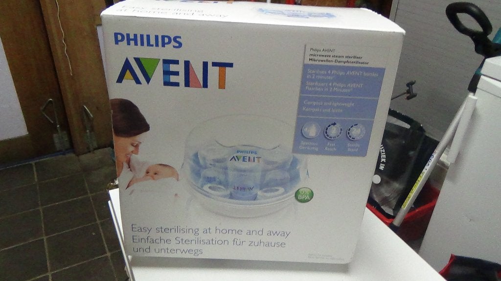 flesverwarmer baby's, Ophalen