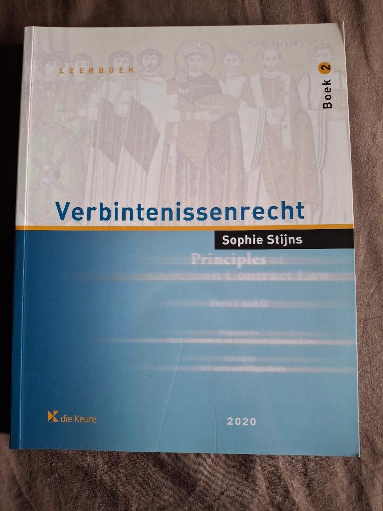 boek : Verbintenissenrecht (KUL) deel 2, Boeken, Ophalen of Verzenden
