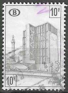 Belgie 1953/1957 - OBP 399TR - Noord-Zuid verbinding (ST), Postzegels en Munten, Postzegels | Europa | België, Verzenden, Gestempeld