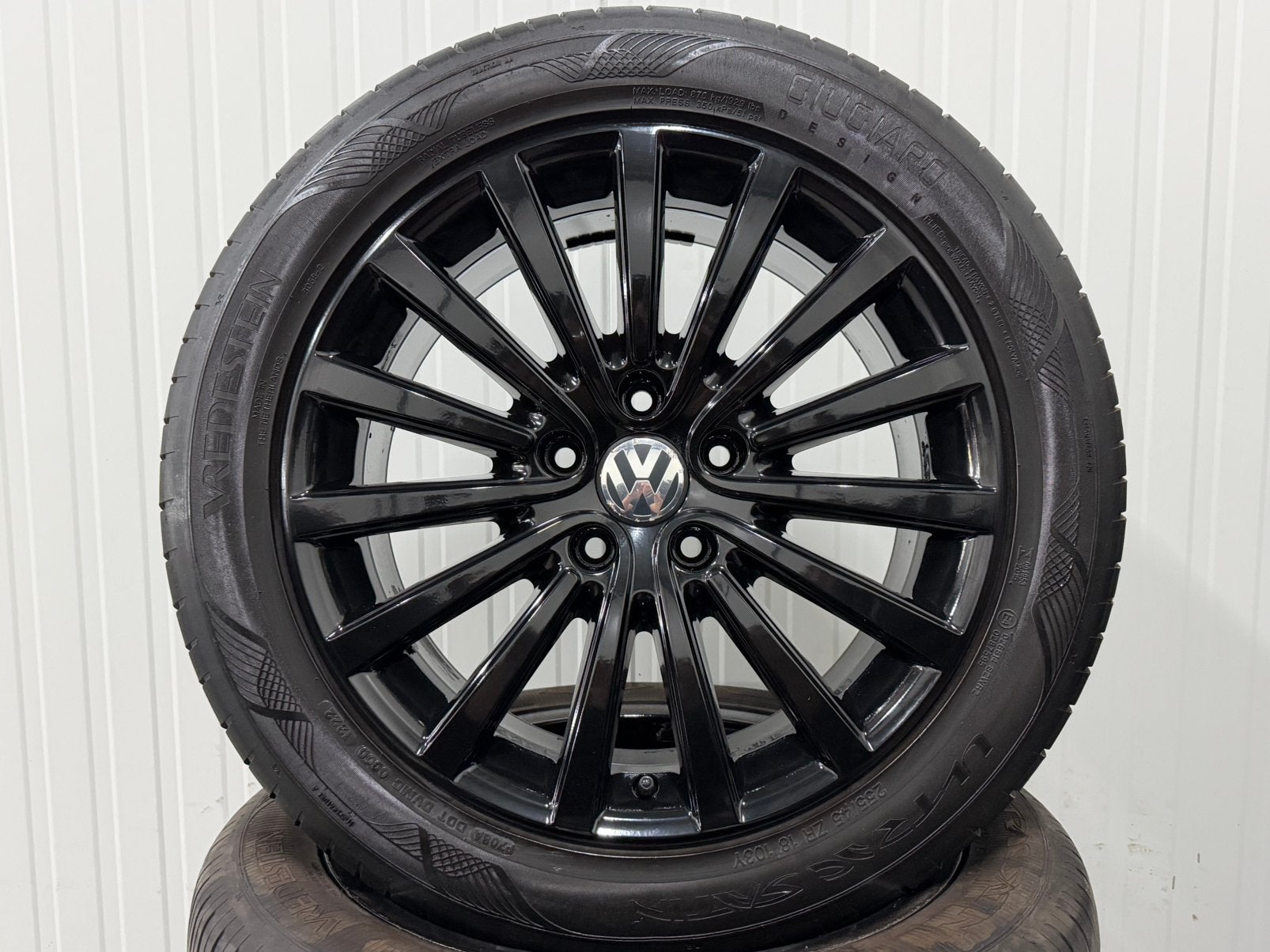 18 INCH VOLKSWAGEN TRANSPORTER CANBERRA Velgen NIEUWE banden, Enlèvement ou Envoi, Avant, Volkswagen