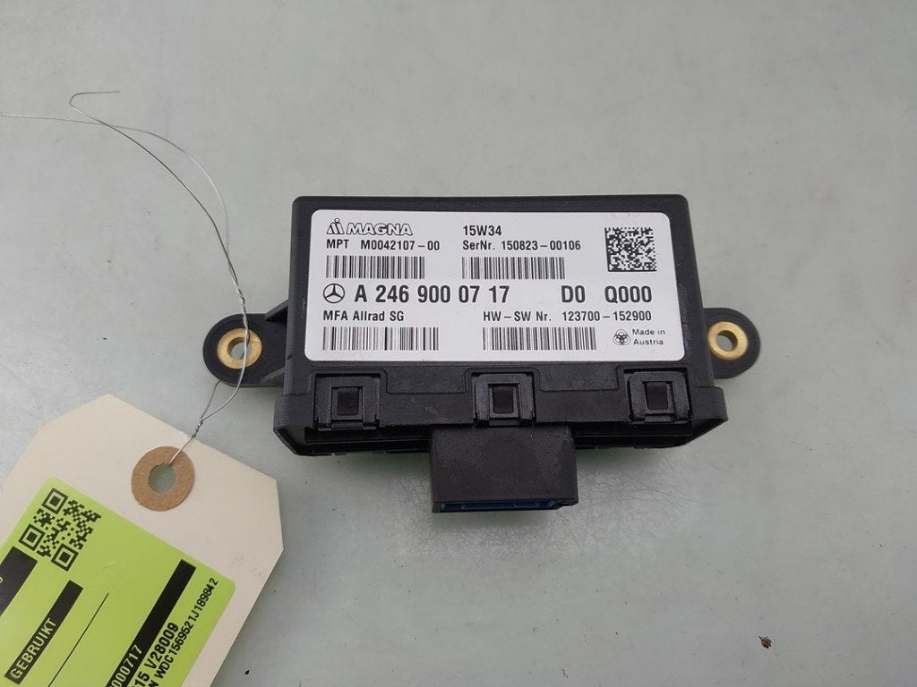 COMPUTER DIVERSEN Mercedes-Benz GLA (156.9) (|A2469000717|), Gebruikt, Mercedes-Benz, Dialog.mb@mercedes-benz.com, Mercedes-Benz AG