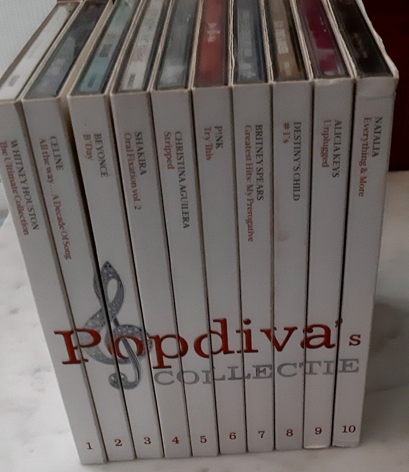 10cd popdiva (zie omschrijving), Ophalen of Verzenden, Gebruikt