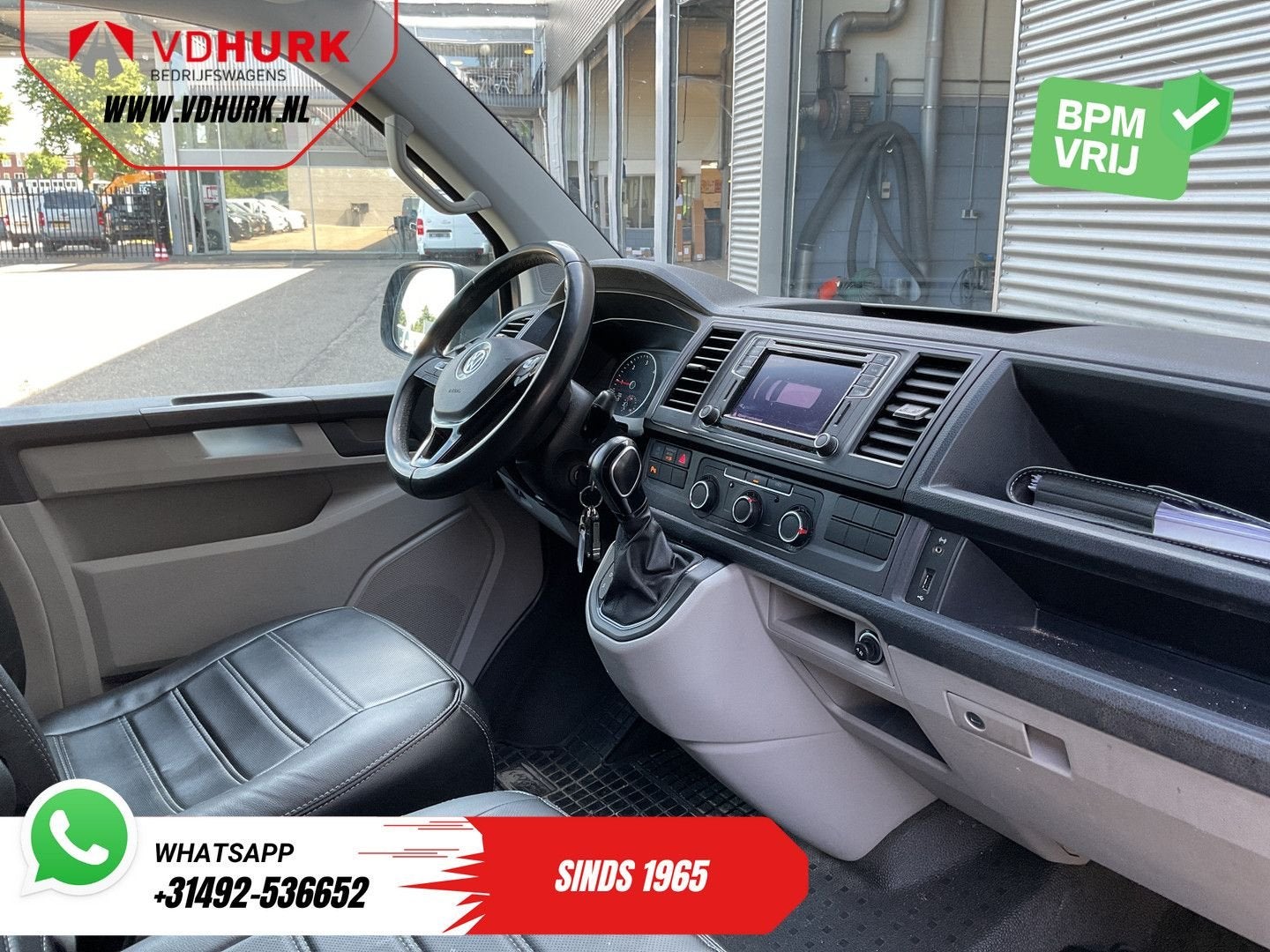 Volkswagen Transporter 2.0 TDI 150 pk DSG Aut. L2 MARGE LED/, Auto's, Automaat, Parkeersensor, Bedrijf, Diesel