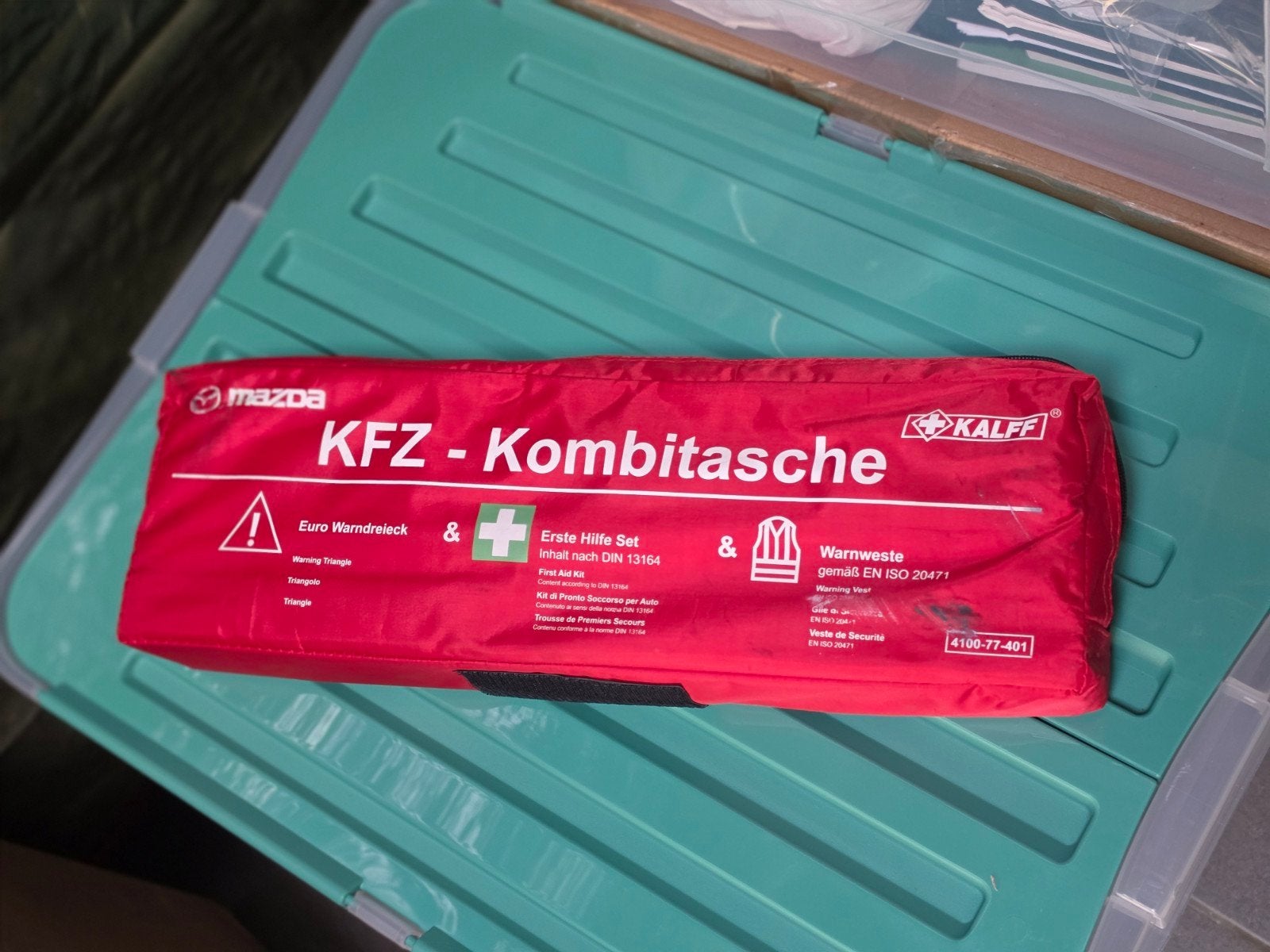 Erste Hilfe Set Safety pack mazda cx3 cx5 mazda 3, Ophalen, Voor, Mazda
