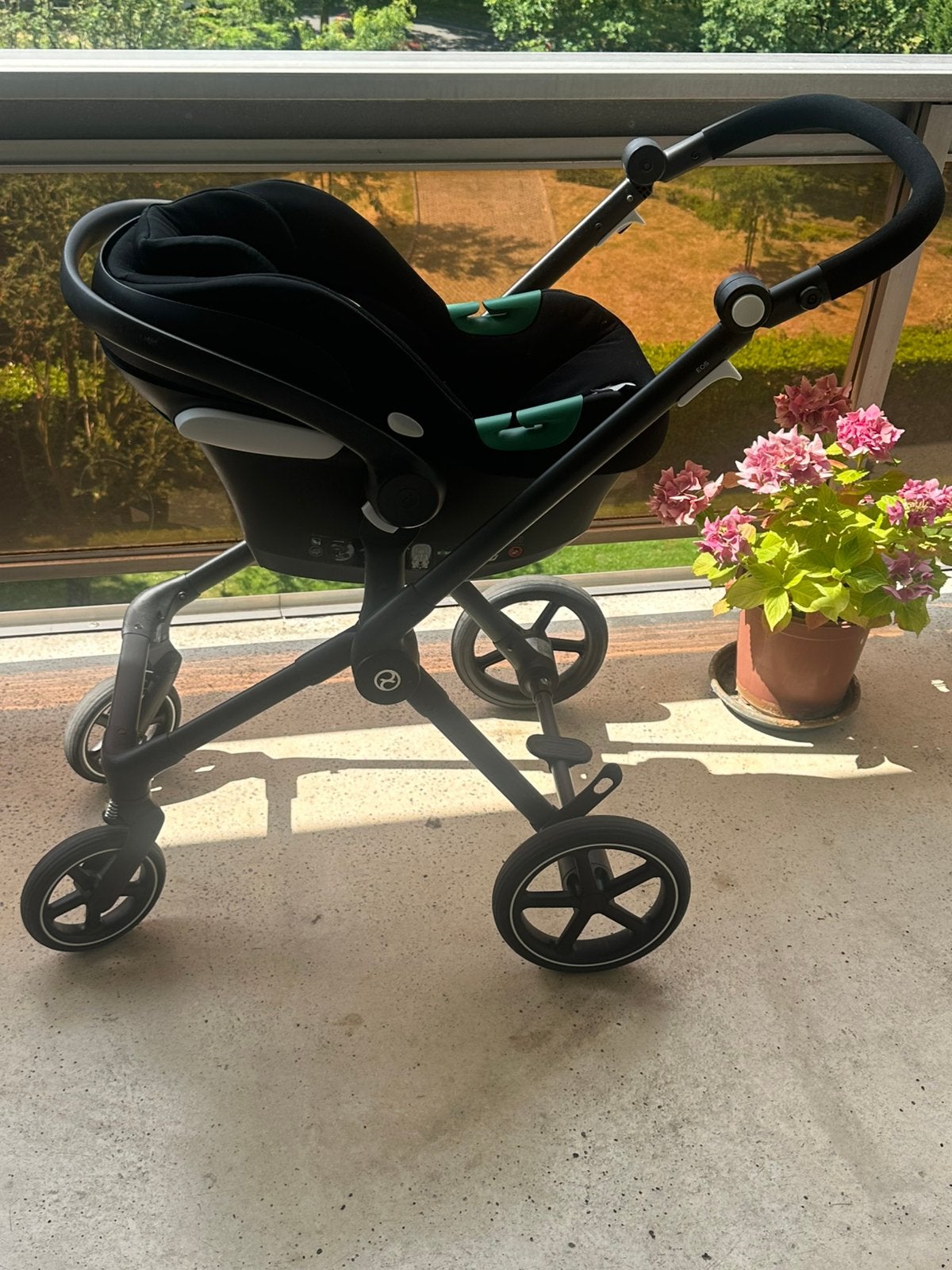Cybex gouden kinderwagen, Ophalen, Zo goed als nieuw, Overige merken, Zonnekap