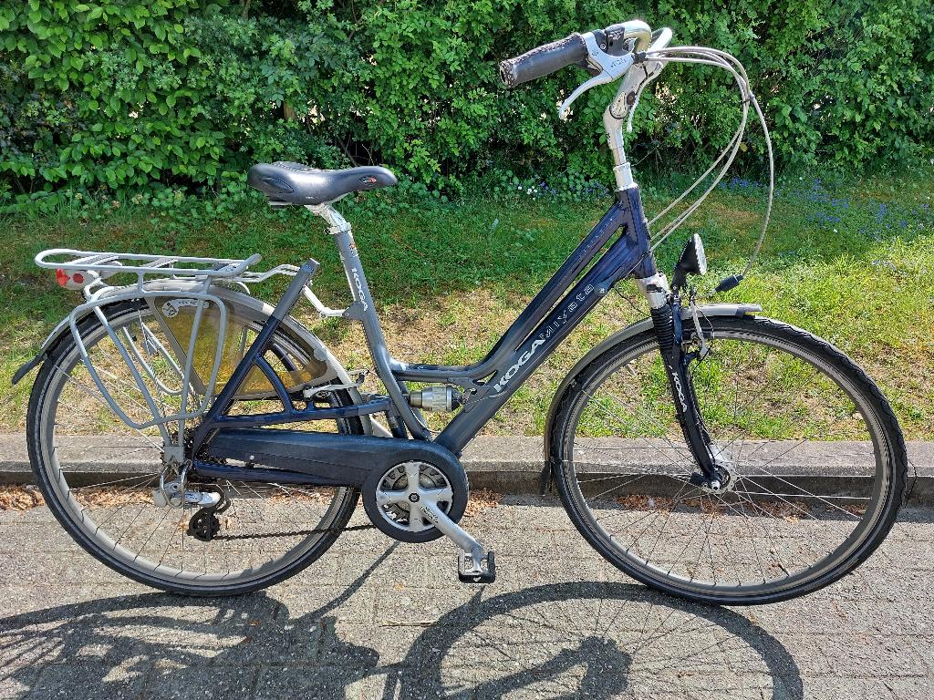 Koga Miyata Damesfiets, Fietsen en Brommers, Fietsen | Dames | Damesfietsen, Velgrem, Versnellingen, 56 cm of meer, Zo goed als nieuw