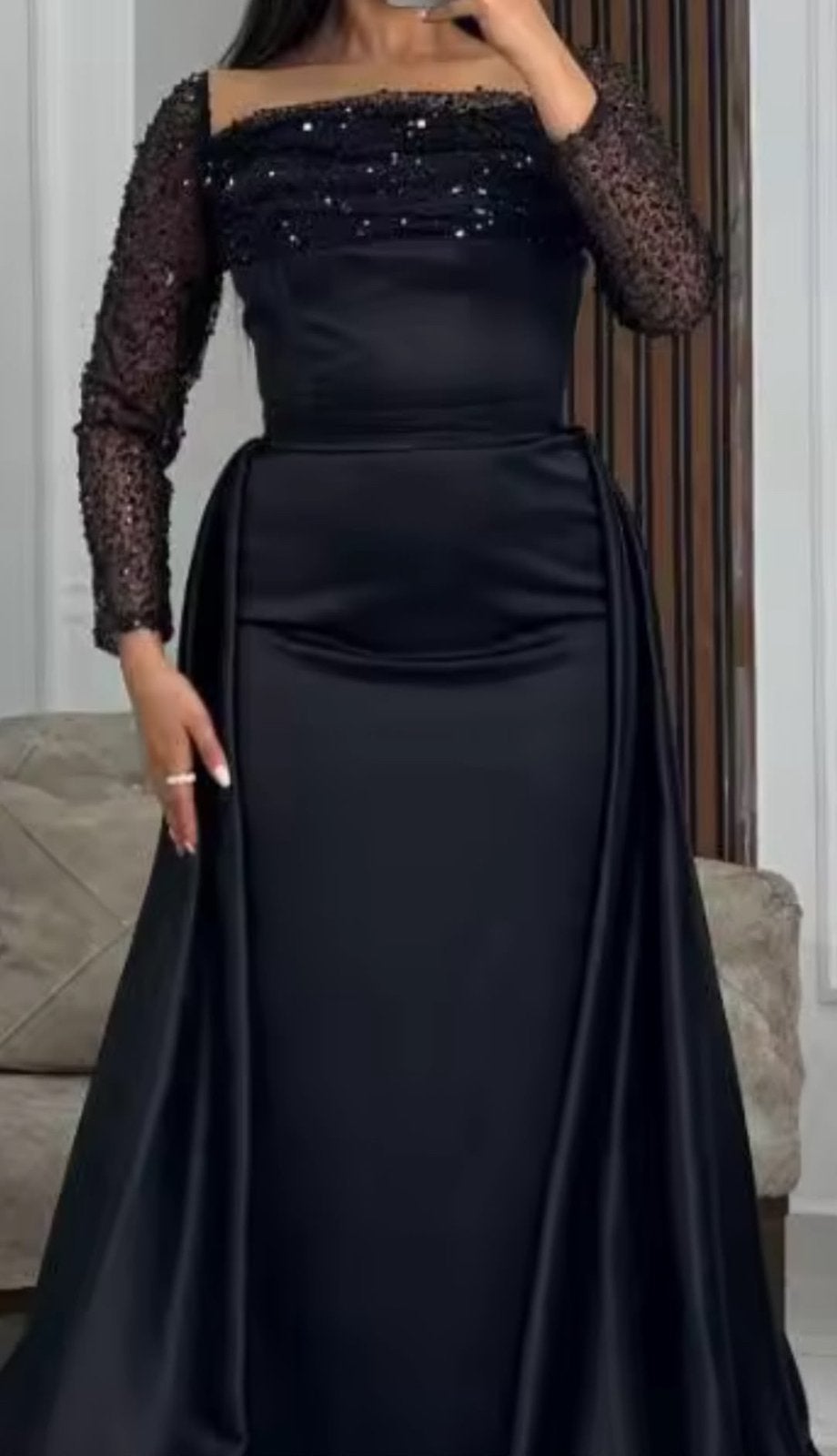 High end gelegenheidsjurk, Kleding | Dames, Gelegenheidskleding, Ophalen of Verzenden, Zo goed als nieuw, Maat 38/40 (M)