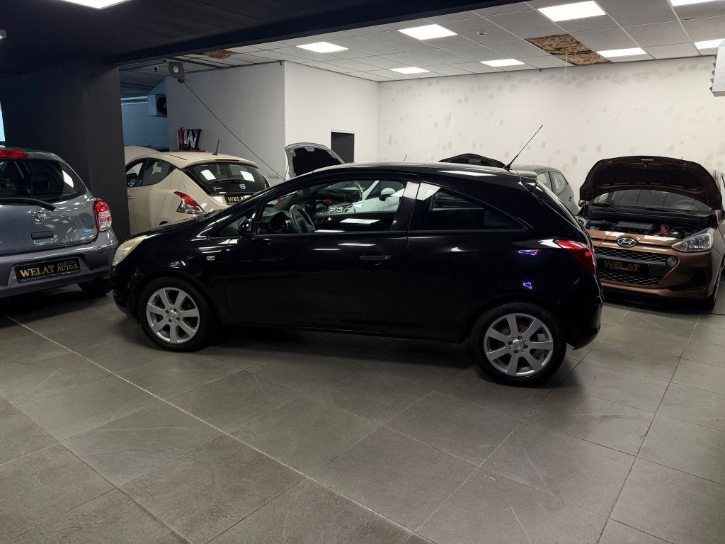 OPEL CORSA BENZINE AUTOMAAT TOPSTAAT, Auto's, Zwart, Zwart, Bedrijf, Corsa
