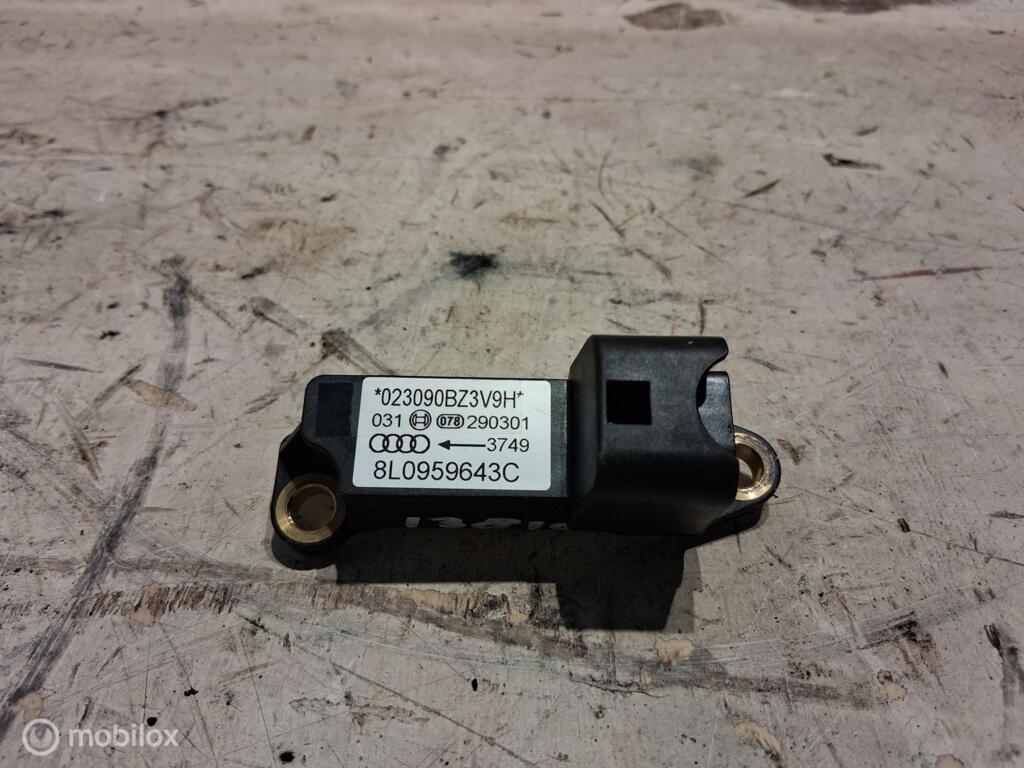 Airbag sensor Audi A3 8L 1.8 5V ('96-'03) 8L0959643C, Audi, Gebruikt, Audi, Ophalen of Verzenden
