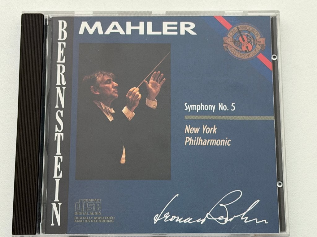 Mahler - Bernstein, New York Philharmonic – Symphony No. 5, Cd's en Dvd's, Ophalen of Verzenden, Gebruikt