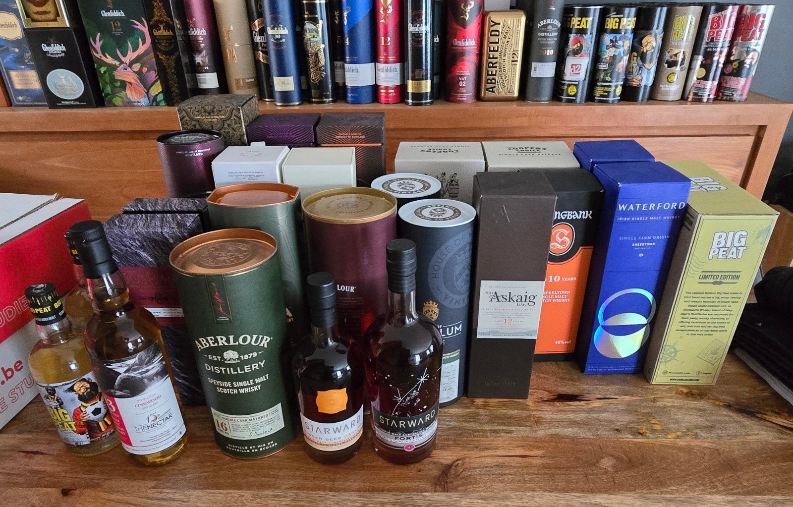 129 flessen Whisky, Verzamelen, Complete verzamelingen en Collecties, Ophalen