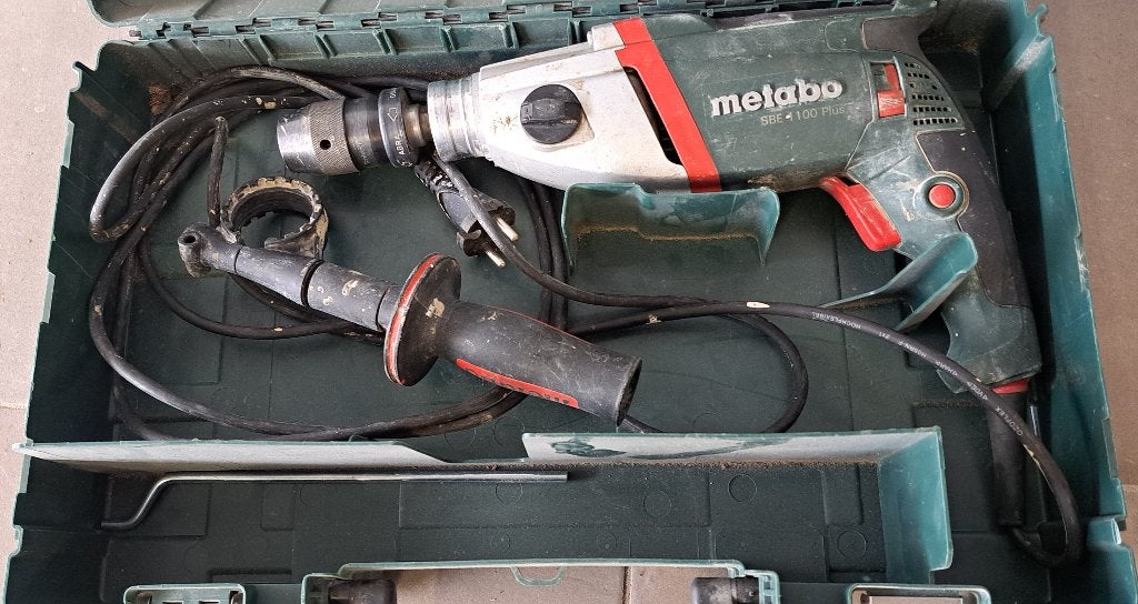 foreuse Metabo, Bricolage & Construction, Enlèvement, Utilisé, 600 watts ou plus
