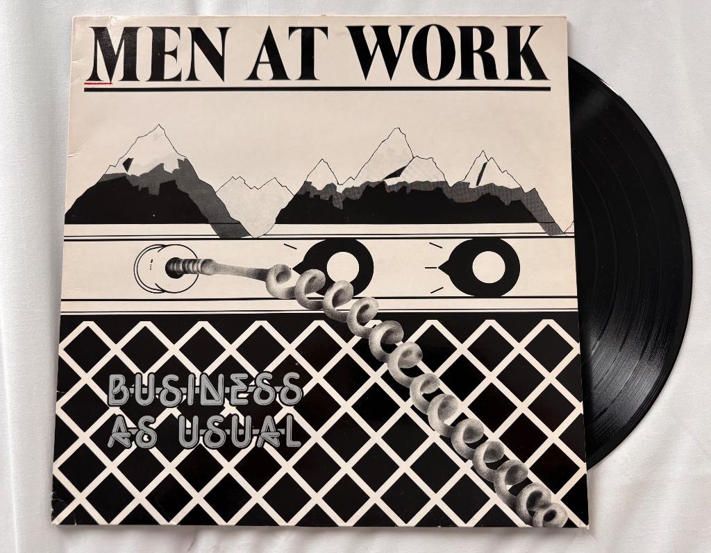Men at work LP, Ophalen of Verzenden